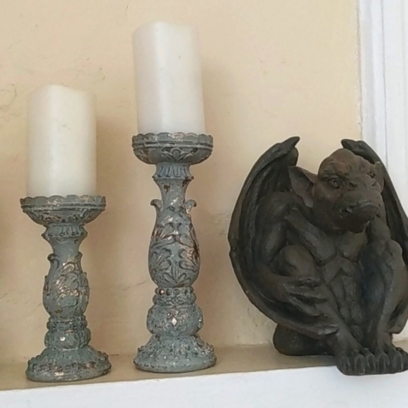 Rustic Candle Holders - Picture 9 of 11